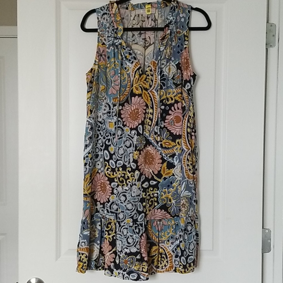 Floral Ruffel Loft Dress - Picture 1 of 4